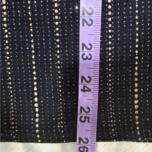 Vintage Onyx Nite Black and Metallic Tank and Coverup Set - Picture 8 of 11